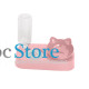 Миска для котов с поилкой Taotaopets 119906 Pink 22*28*14см