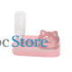 Миска для котов с поилкой Taotaopets 119906 Pink 22*28*14см