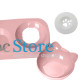 Миска для котов с поилкой Taotaopets 119906 Pink 22*28*14см