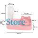 Миска для котов с поилкой Taotaopets 119906 Pink 22*28*14см