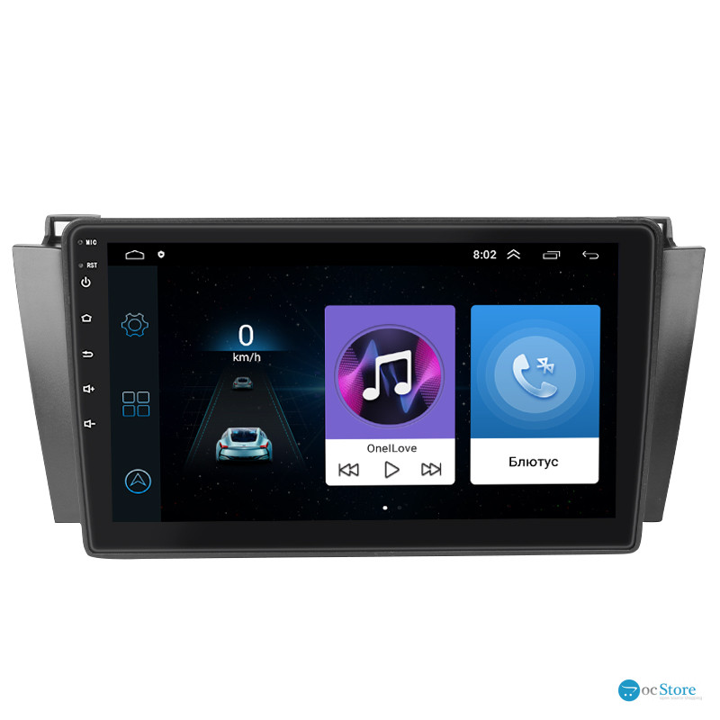 Штатная магнитола Lesko для Toyota Camry Solara II 2003-2009 экран 9" 1/16Gb Wi-Fi GPS Base