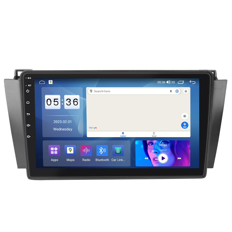 Штатная магнитола Lesko для Toyota Camry Solara II 2003-2009 экран 9" 4/64Gb CarPlay 4G Wi-Fi GPS Prime