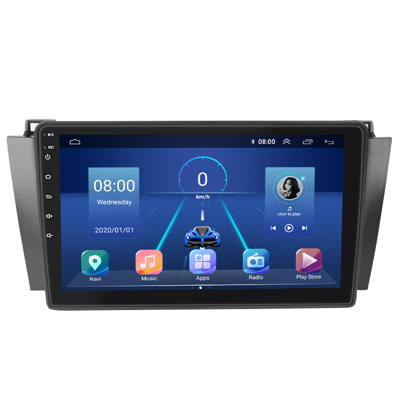 Штатная магнитола Lesko для Toyota Camry Solara II 2003-2009 экран 9" 4/64Gb 4G Wi-Fi GPS Top