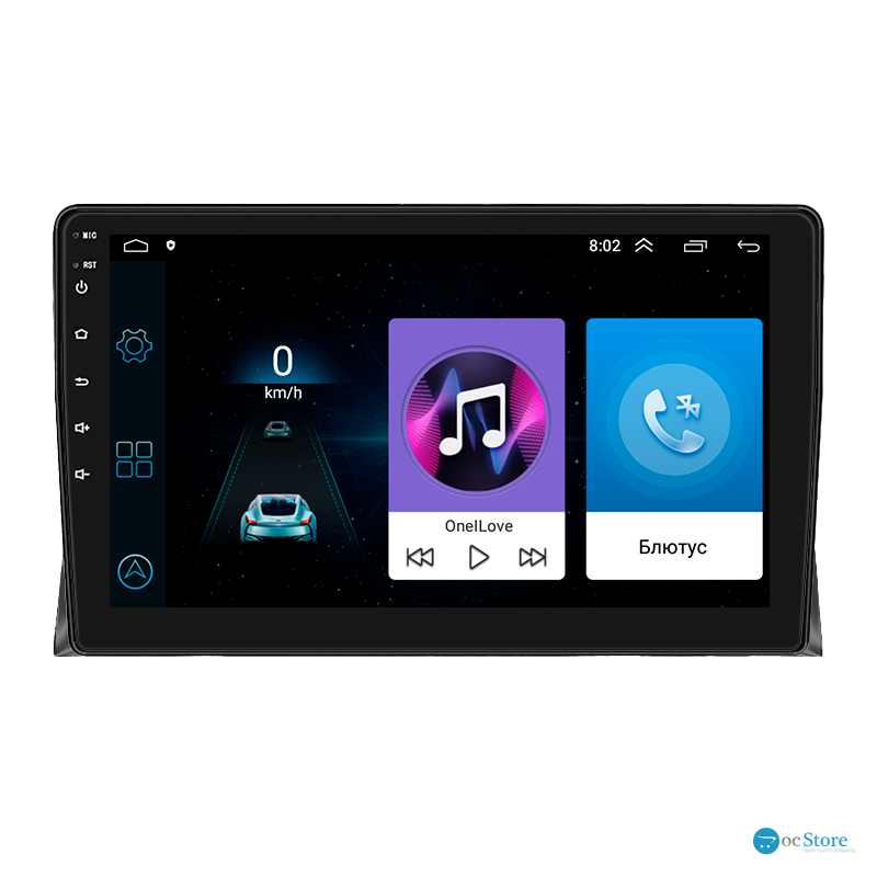 Штатная магнитола Lesko для Volkswagen Multivan T5 Рестайлинг 2009-2015 экран 9" 1/16Gb Wi-Fi GPS Base