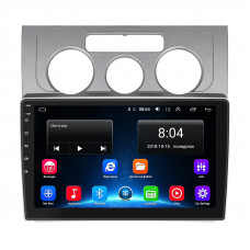 Штатная магнитола Lesko для Volkswagen Touran I Рестайлинг 2006-2010 экран 10" 2/32Gb Wi-Fi GPS Base