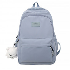 Рюкзак подростковый 633227 с брелком 20-35L Blue