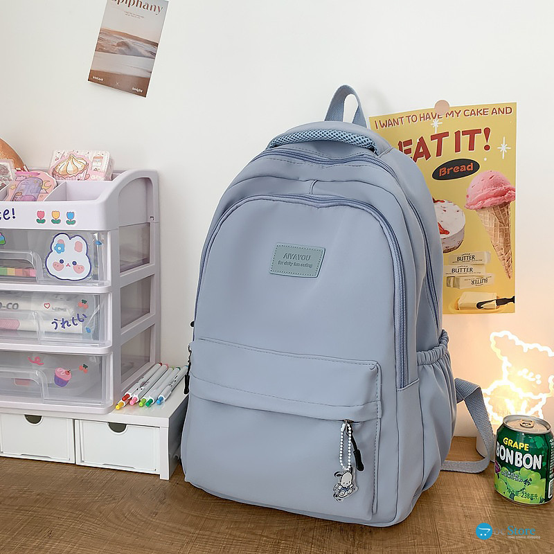 Рюкзак подростковый 633227 с брелком 20-35L Blue