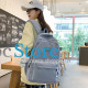 Рюкзак подростковый 633227 с брелком 20-35L Blue