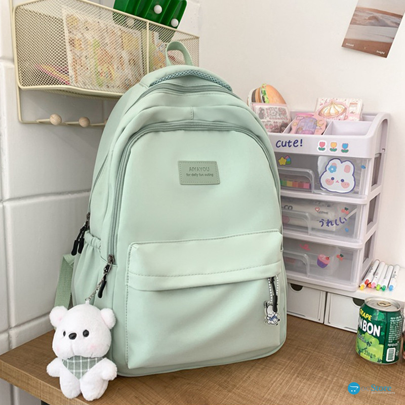 Рюкзак подростковый 633227 с брелком 20-35L Green