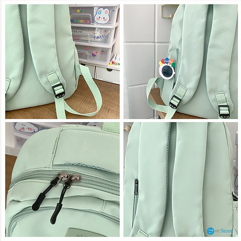 Рюкзак подростковый 633227 с брелком 20-35L Green
