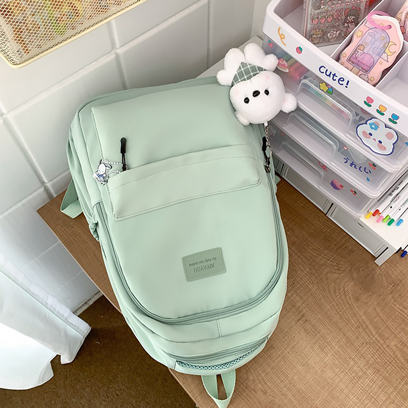 Рюкзак подростковый 633227 с брелком 20-35L Green