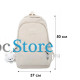 Рюкзак подростковый 633227 с брелком 20-35L Ivory