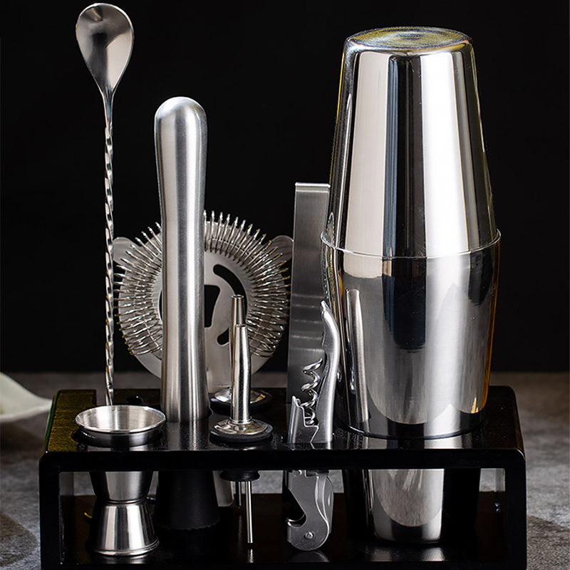 Набор для бара 10 предметов с подставкой Youchen MC-H10 700/600 мл