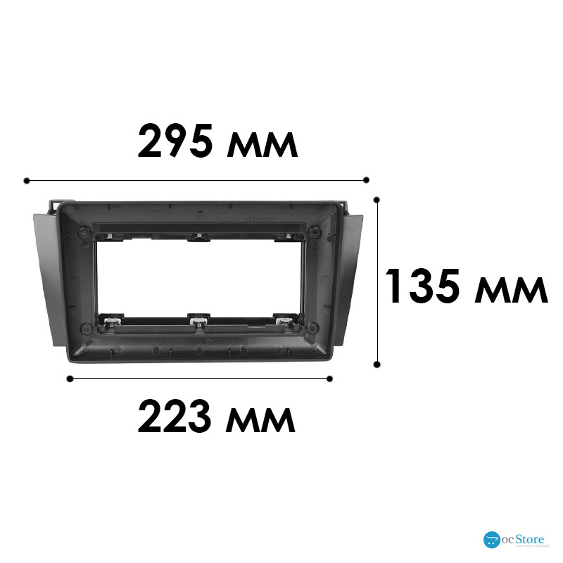 Переходной штатный комплект с проводкой HEVXM Toyota Solara 2004-2009 9"