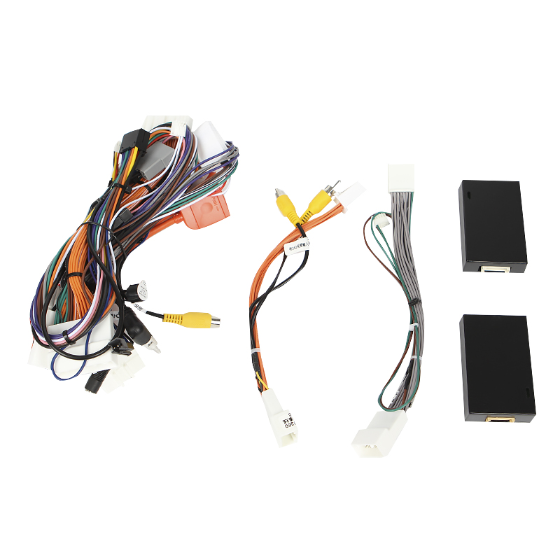 Переходной штатный комплект с проводкой Infiniti G25 G35 G37 2006-2013 9" (1234-308) + canbus