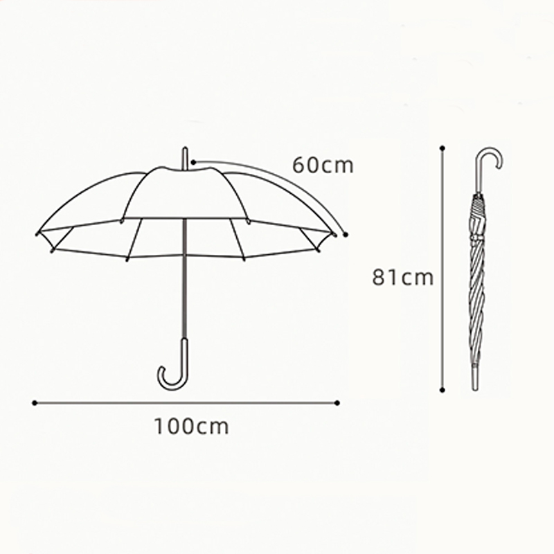 Женский зонт RST Japanese style Pink