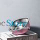 Миска для собак котов Taotaopets 1910002 металлическая Pink 160 мм