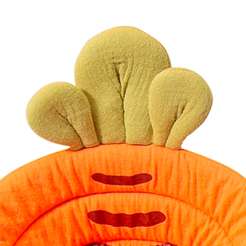 Мягкий воротник-подушка для кошек 2205SXSL0399 послеоперационный защитный от вылизывания L Carrot