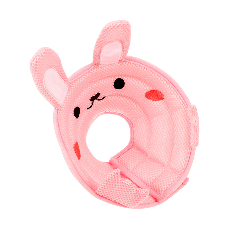 Мягкий воротник-подушка для кошек 2212CGAN028 послеоперационный защитный от вылизывания M Bunny