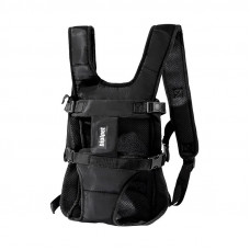 Рюкзак- кенгуру для домашних животных 2410MSDJ964 Black переноска S