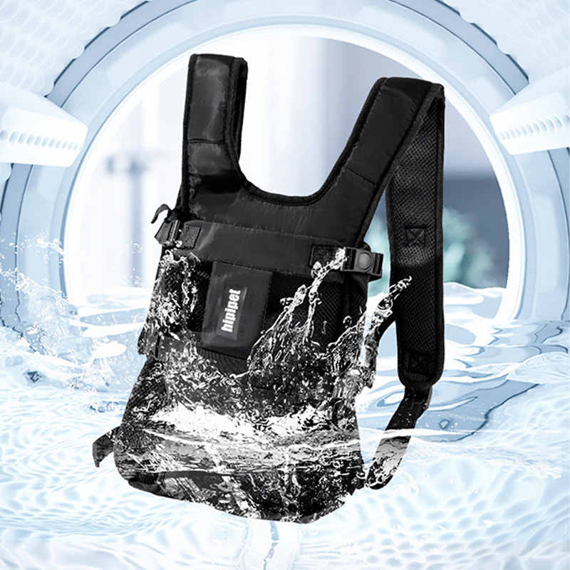 Рюкзак- кенгуру для домашних животных 2410MSDJ964 Black переноска S