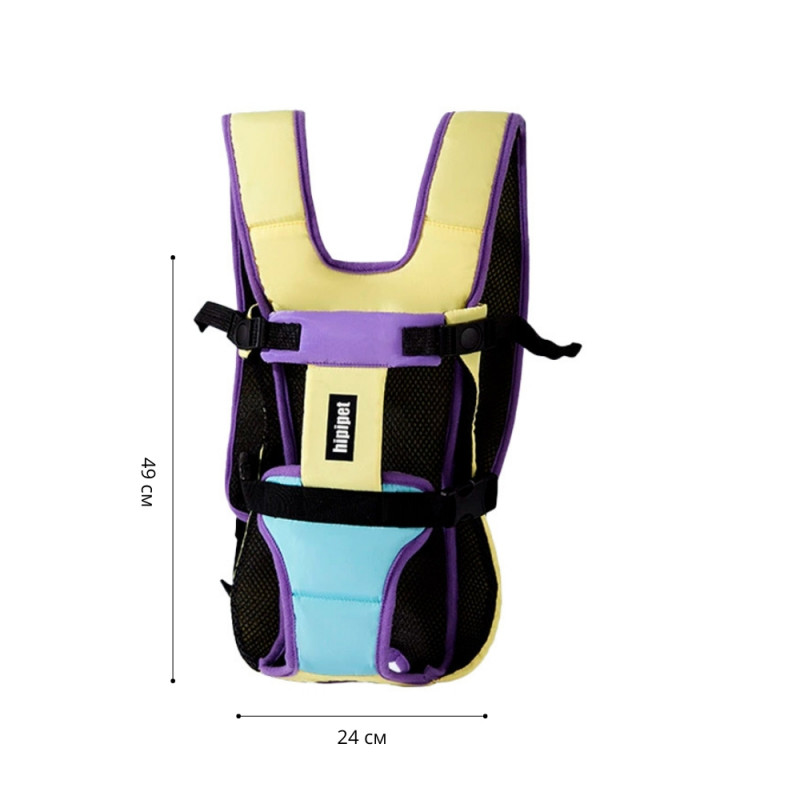 Рюкзак- кенгуру 2410MSDJ964 Yellow переноска для домашних животных L