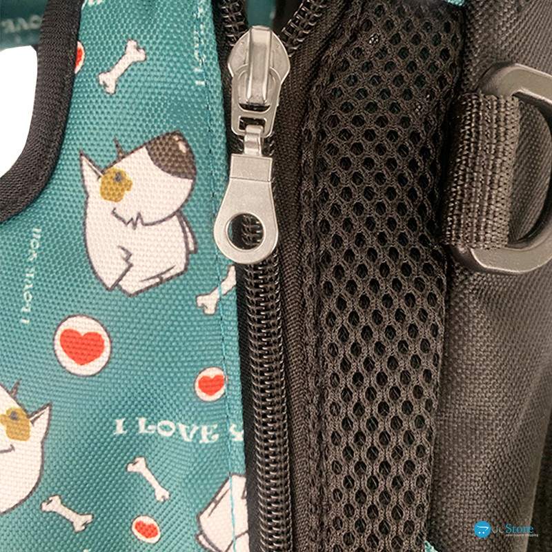 Рюкзак- кенгуру для животных A01002-GN Green Puppy L