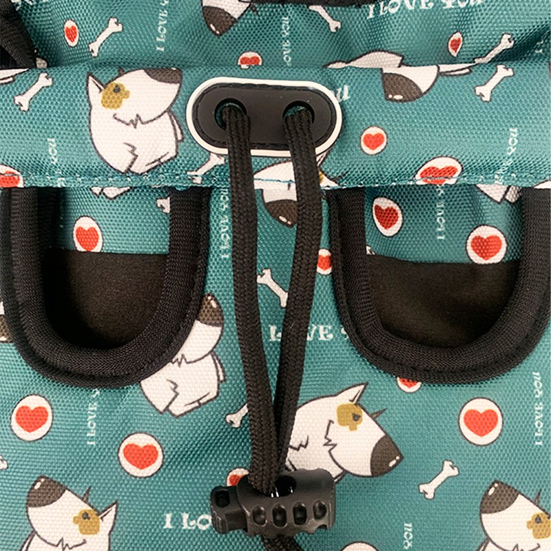 Рюкзак- кенгуру для животных A01002-GN Green Puppy M