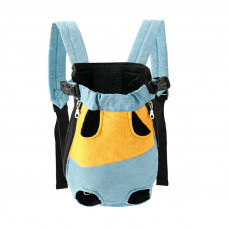 Рюкзак- кенгуру для животных A10010-YR Yellow Blue S