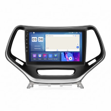 Штатная магнитола Lesko для Jeep Cherokee V (KL) Рестайлинг 2018-н.в экран 10" 2/32Gb CarPlay 4G Wi-Fi GPS Prime