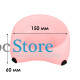 Миска для собак котов М120 пластиковая одинарная 300 мл Peach