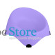 Миска для собак котов М120 пластиковая одинарная 300 мл Purple