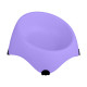Миска для собак котов М120 пластиковая одинарная 300 мл Purple