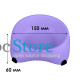 Миска для собак котов М120 пластиковая одинарная 300 мл Purple