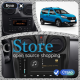 Штатная магнитола Lesko для Dacia Lodgy  2017-н.в. экран 9" 4/64Gb 4G Wi-Fi GPS Top