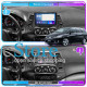 Штатная магнитола Lesko для Mitsubishi Grandis Manual A/C 2003-2011 экран 9" 2/32Gb CarPlay 4G Wi-Fi GPS Prime