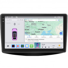 Штатная магнитола Lesko для Mitsubishi Grandis Manual A/C 2003-2011 экран 9" 4/64 QLED CarPlay 4G Wi-Fi GPS 360 Prime