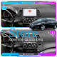 Штатная магнитола Lesko для Mitsubishi Grandis Manual A/C 2003-2011 экран 9" 4/64 QLED CarPlay 4G Wi-Fi GPS 360 Prime