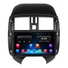 Штатная магнитола Lesko для Nissan Almera III (G15) 2012-2018 экран 9" 2/32Gb Wi-Fi GPS Base