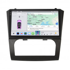 Штатная магнитола Lesko для Nissan Altima IV (L32) Manual AC 2006-2009 экран 9" 4/64 QLED CarPlay 4G Wi-Fi GPS 360 Prime