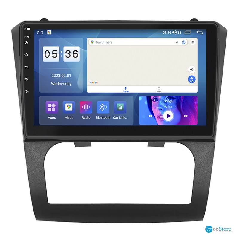 Штатная магнитола Lesko для Nissan Altima IV (L32) Рестайлинг 2009-2013 экран 9" 2/32Gb CarPlay 4G Wi-Fi GPS Prime
