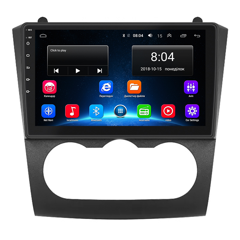 Штатная магнитола Lesko для Nissan Altima IV (L32) Рестайлинг Manual AC 2009-2013 экран 9" 2/32Gb Wi-Fi GPS Base