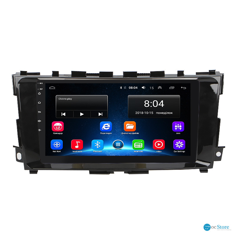 Штатная магнитола Lesko для Nissan Altima V (L33) 2012-2018 экран 9" 2/32Gb Wi-Fi GPS Base