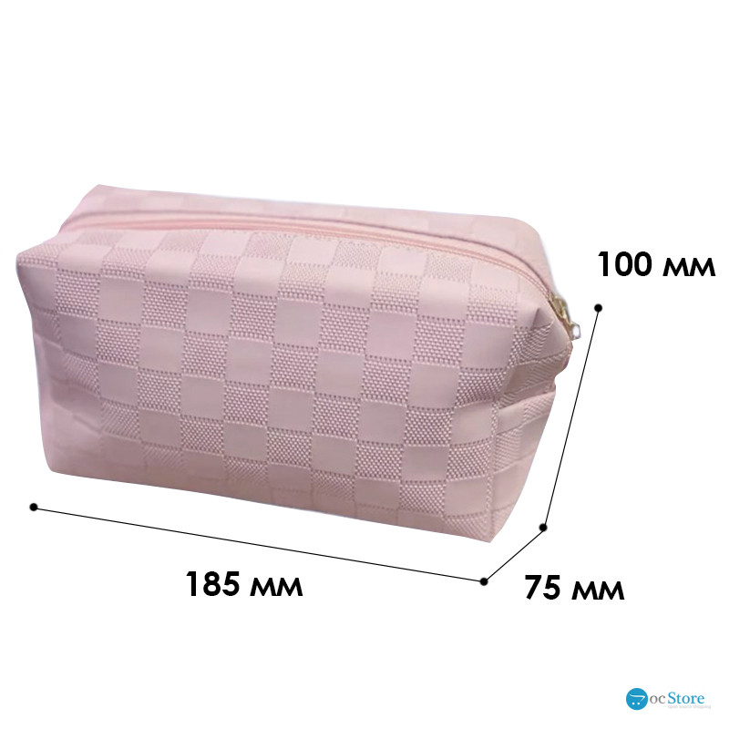 Женская косметичка 34030 несессер органайзер дорожная бьюти кейс Pink
