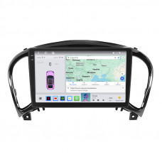 Штатная магнитола Lesko для Nissan Juke I 2010-2014 экран 9" 4/64 QLED CarPlay 4G Wi-Fi GPS 360 Prime