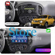 Штатная магнитола Lesko для Nissan Juke I Рестайлинг 2014-2019 экран 9" 6/128Gb 4G Wi-Fi GPS Top