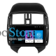 Штатная магнитола Lesko для Nissan Latio I (N17) 2012-2014 экран 9" 1/16Gb Wi-Fi GPS Base