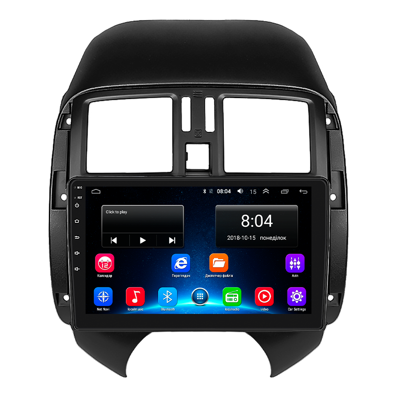 Штатная магнитола Lesko для Nissan Latio I (N17) 2012-2014 экран 9" 2/32Gb Wi-Fi GPS Base