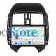 Штатная магнитола Lesko для Nissan Latio I (N17) 2012-2014 экран 9" 4/64 QLED CarPlay 4G Wi-Fi GPS 360 Prime