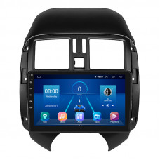 Штатная магнитола Lesko для Nissan Latio I (N17) 2012-2014 экран 9" 2/32Gb 4G Wi-Fi GPS Top